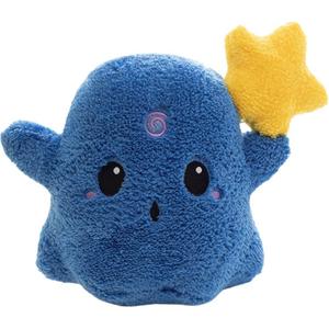 Креативная плюшевая игрушка маленькое привидение и милая плюшевая кукла маленький эльф плюшевые куклы высота 20см MERCONSER, синий