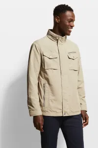 Длинная куртка bugatti, с капюшоном, со складным капюшоном, бежевый