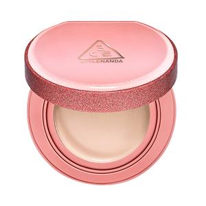 3CE Limited Packaging Quicksand Mist Pink Air Cushion Hydrating And Oil Control 11g
