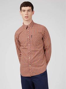 Ben Sherman Рубашка оранжевого цвета