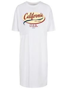 Короткое платье F4NT4STIC Oversize Kleid California, белый