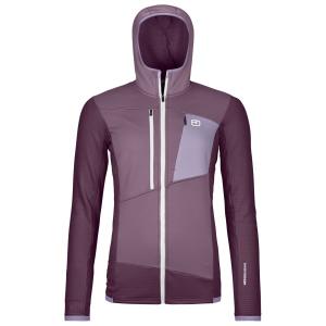 Женская флисовая толстовка с сеткой - флисовая куртка Ortovox, Dark Wild Berry
