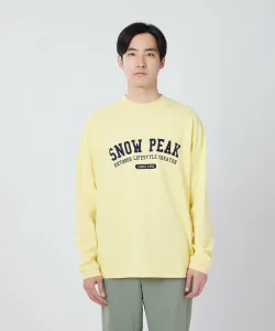 Футболка с длинными рукавами с университетским логотипом