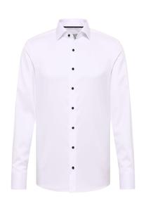 Роскошная рубашка облегающего кроя Eterna, белый