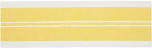 Настольная дорожка Gözze "Ява", (1 шт.) 135х40 см, цвет gelb, weiß