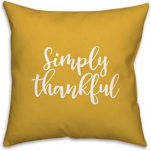 Creative Products Декоративная подушка желтого цвета с мягким чехлом Yellow