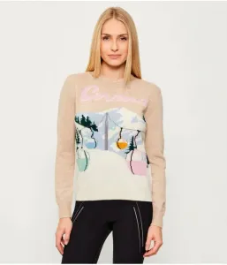 Новый свитер Queen C slim fit St.Barth, бежевый