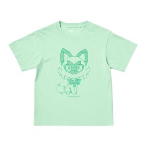Футболка Pokémon Collaboration для детей 3-7 лет UNIQLO, зеленый