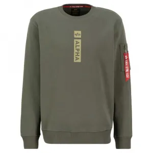 Толстовка Alpha Industries Alpha Rp, зеленый