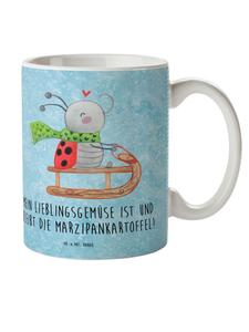 Детская кружка Smörle с надписью в цвете ледяной синевы Mr. & Mrs. Panda