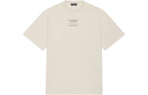 Футболка женская Balenciaga с логотипом, бежевый