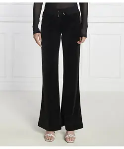 Спортивные штаны Лейлы Regular fit Juicy Couture, черный