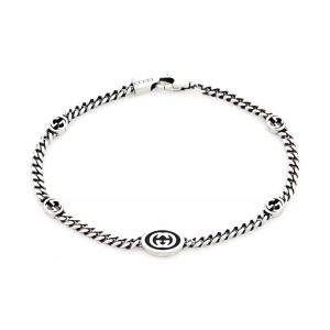 Серебряный браслет GG 925 для женщин GUCCI, серебряный