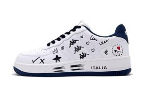 Kappa Айрис Шэдоу лоу топ скейтборд кроссовки унисекс белые, цвет White