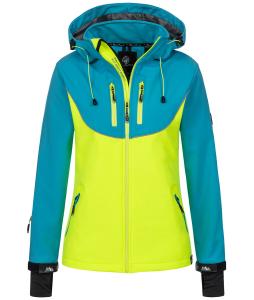 Куртка софтшелл Rock Creek Jacke, цвет Neongelb