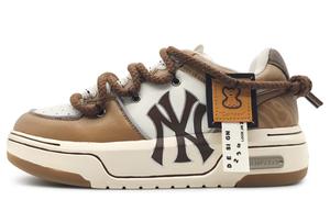 Кроссовки MLB Chunky Liner Skateboard Shoes Unisex Low-Top White Black