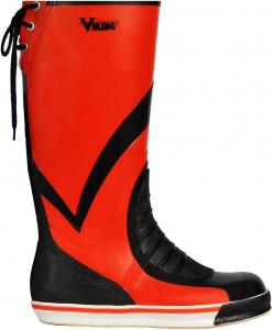 Сапоги Viking Mariner 16 для палубы - прочные водонепроницаемые резиновые сапоги для мужчин и женщин с противоскользящей подошвой, красный