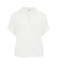 Блузка WE Fashion, белый
