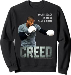 Толстовка с логотипом Creed Your Legacy Is More You A Name Portrait Logo, черная