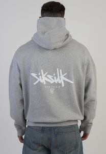 Худи SIKSILK Hoodie, Grey Marl/Grey