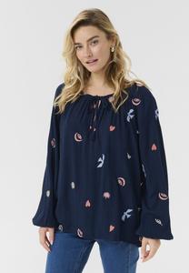 Блуза Cream, темно-синий