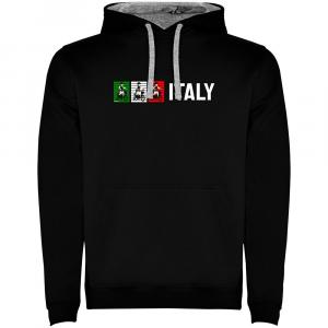 Худи Kruskis Italy Two-Colour, черный