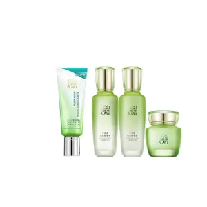 Освежающий набор для ухода за кожей water teal успокаивающий, увлажняющий и питающий PECHOIN