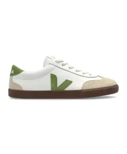 Кожаные волейбольные спортивные кроссовки Veja, белый