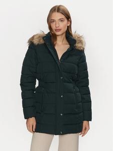 Пуховик стандартного кроя Only, зеленый