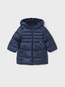 Пуховик стандартного кроя Mayoral, синий