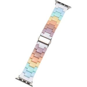 Футболка Biaodaige с совместимостью для Apple, из смолы, синяя радуга