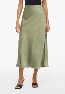 Юбка VILA VIELLETTE MIDI SKIRT, Oil Green/Olive