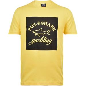 Paul & Shark Футболка Yachting мужская yellow
