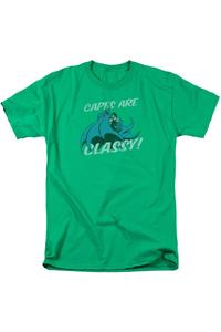 DC Comics Стильная футболка с коротким рукавом для взрослых Gildan, цвет kelly green