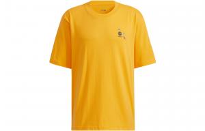 Футболка унисекс оранжево-желтая Adidas Neo