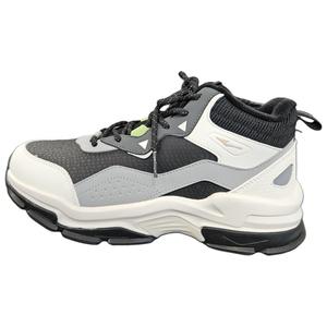 Erke Теплые повседневные туфли с высоким берцем, с амортизацией, женские, черно-белые