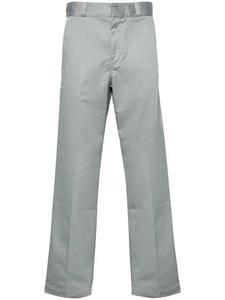 Прямые брюки со складками HUGO, серый