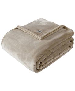Мягкое плюшевое одеяло kenneth cole reaction solid ultra soft plush blanket, размер king., Oatmeal