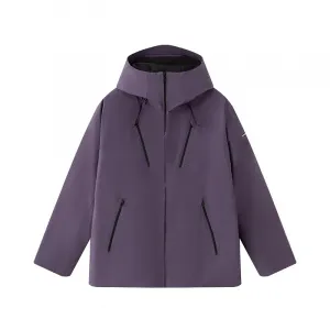 SPRAYGROUND Пуховик Unisex Dark Purple с капюшоном Moderate