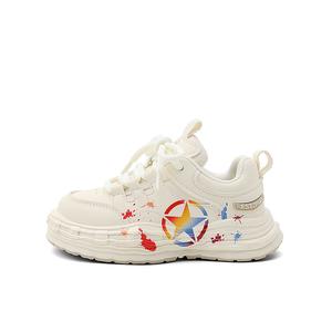 Кроссовки Jeep Kids Lifestyle Shoes Kids Low-top White/Multicolor, белый/мультиколор