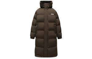 Пуховик Unisex с капюшоном утепленный стеганый Jeep, coffee