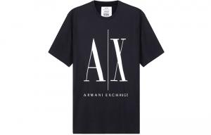 Футболка мужская темно-синяя Armani Exchange, темно-синий