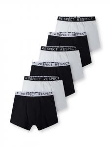 Respect Набор из 6 штук: боксеры SET10006M белого цвета