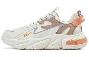 Низкие кеды Warrior мужские бежево-оранжевые