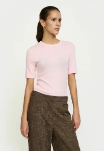 Базовая футболка с римским рисунком Soft Rebels, Roseate Spoonbill Melange