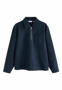 Джемпер Next REGULAR FIT QUARTER ZIP, Navy/Blue