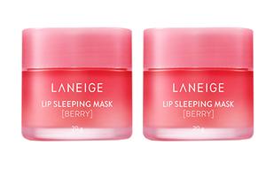 Ночная увлажняющая восстанавливающая маска для губ LANZHI против морщин успокаивающая увлажняющая восстанавливающая 20г/20г*2 LANEIGE