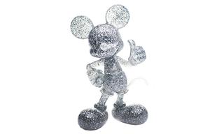 Фигурка Mickey's Like Collection Transparent, масштабная модель, настольное украшение, модные фигурки 28 см Disney, mickey - clear белый sequin color 28cm
