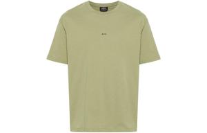 Футболка A.P.C с принтом логотипа Kyle, светло-оливковый зеленый