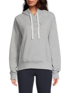 Толстовка с капюшоном из хлопковой смеси с меланжевым принтом и логотипом Tommy Hilfiger, цвет Pearl Heather Grey